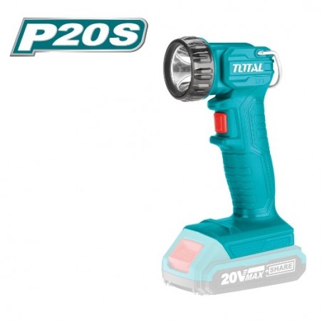 TOTAL 40035  
 Linterna a batería TWLI2023  
 20 V
