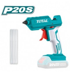 TOTAL 40042  
 Pistola de pegamento a batería TGGLI2001  
 20 V
