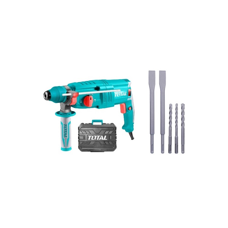 TOTAL 40044  
 Martillo combinado TH308268  
 800 W - 2.5 j