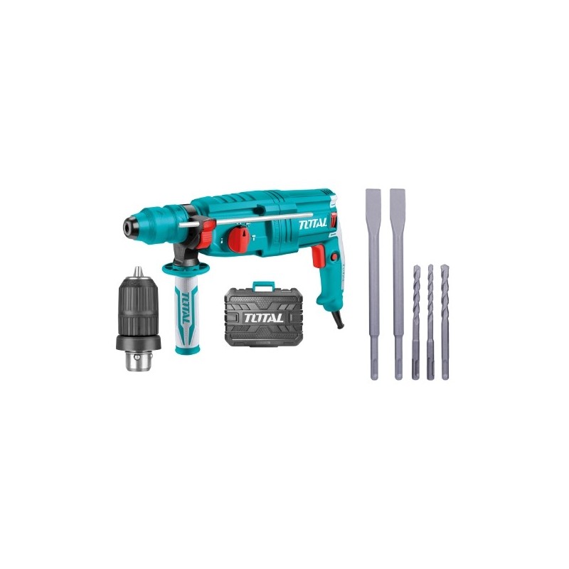 TOTAL 40045  
 Martillo combinado TH308268-2  
 800 W - 2.5 j