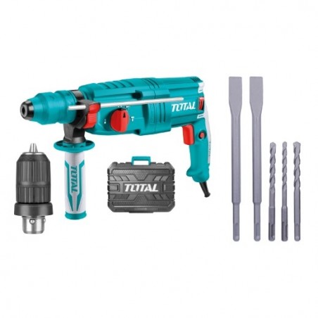 TOTAL 40045  
 Martillo combinado TH308268-2  
 800 W - 2.5 j