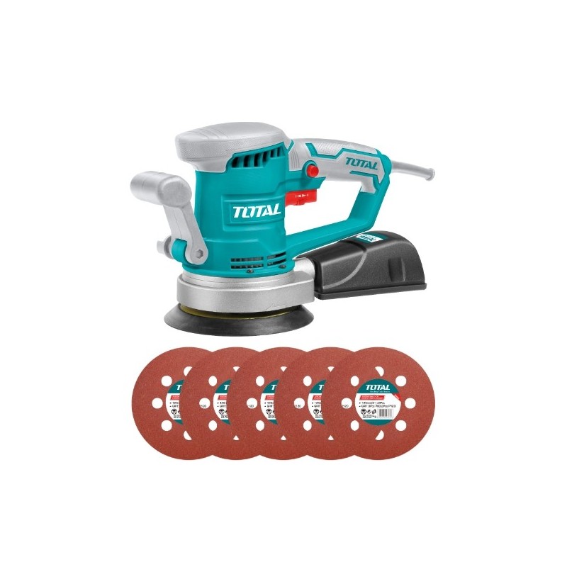 TOTAL 40066  
 Lijadora excéntrica TF2041506  
 450 W