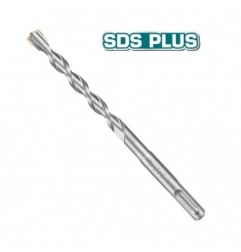 TOTAL 40102  
 Broca pared SDS plus TAC31  
 Ø6 x 110 mm  
 SDS Plus