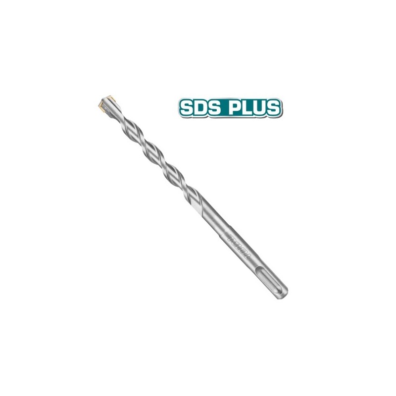 TOTAL 40102  
 Broca pared SDS plus TAC31  
 Ø6 x 110 mm  
 SDS Plus