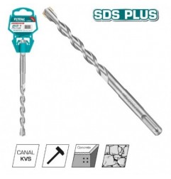 TOTAL 40110  
 Broca pared SDS plus TAC31  
 Ø10 x 210 mm  
 SDS Plus