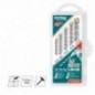 TOTAL 40137  
 Juego de 5 brocas para pared TACSD5055  
 HSS