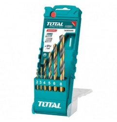 TOTAL 40141  
 Juego de 6 brocas para metal TACSD0065  
 HSS