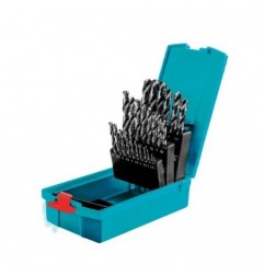 TOTAL 40143  
 Juego de 25 brocas para metal TACSD0251  
 HSS