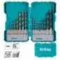 TOTAL 40151  
 Juego de 16 brocas variadas TACSDL11601  
 HSS