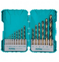 TOTAL 40152  
 Juego de 15 brocas para metal TACSDL51501  
 HSS