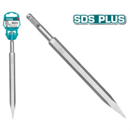 TOTAL 40163  
 Puntero SDS PLUS TAC1511141  
 250 mm  
 Cromo molibdemo (Cr-Mo)