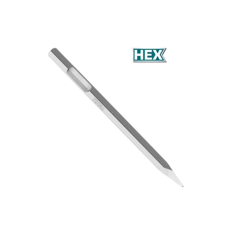 TOTAL 40168  
 Puntero HEX TAC1531282  
 530 mm  
 Cromo molibdemo (Cr-Mo)