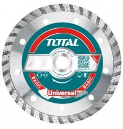 TOTAL 40172  
 Caja discos diamante ladrillo y hormigón TAC213M  
 Ø230 mm  
 Diamante
