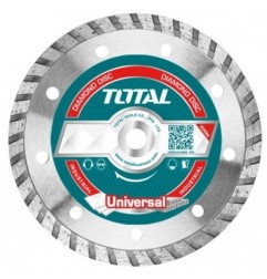 TOTAL 40176  
 Disco diamante mármol y granito TAC211  
 Ø125 mm  
 Diamante
