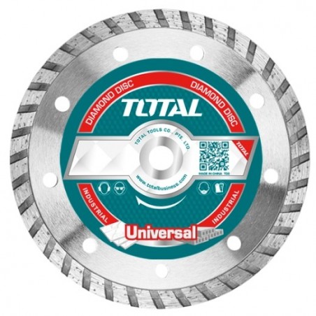 TOTAL 40176
Disco diamante mármol y granito TAC211
Ø125 mm
Diamante