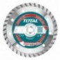 TOTAL 40176  
 Disco diamante mármol y granito TAC211  
 Ø125 mm  
 Diamante