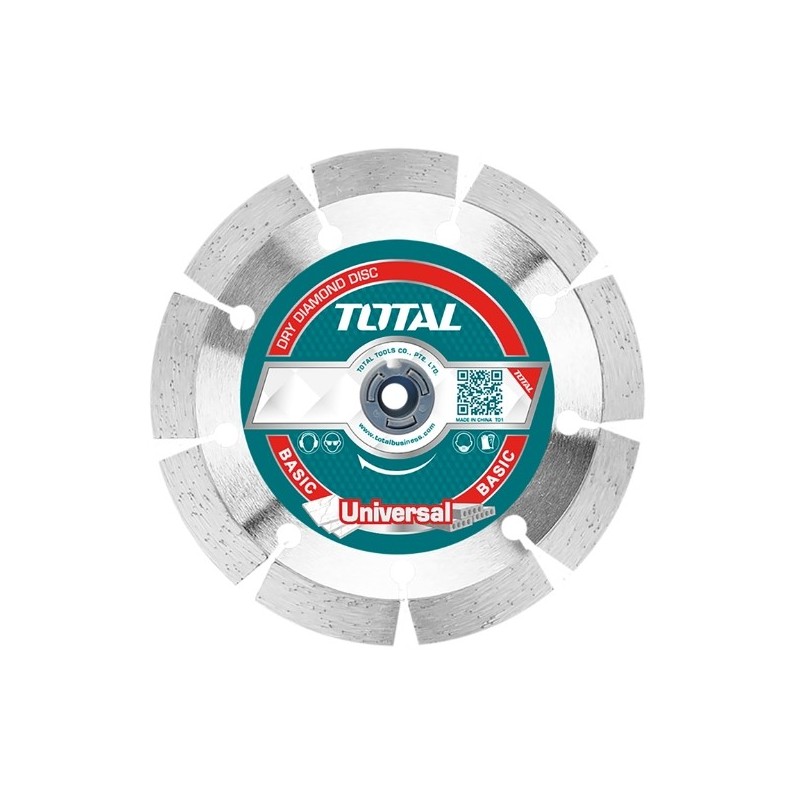 TOTAL 40178  
 Caja discos diamante mármol y granito TAC2111M  
 Ø125 mm  
 Diamante