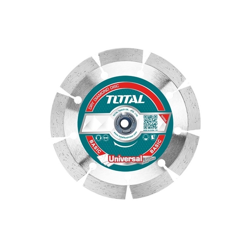 TOTAL 40179  
 Caja discos diamante mármol y granito TAC2111M  
 Ø230 mm  
 Diamante