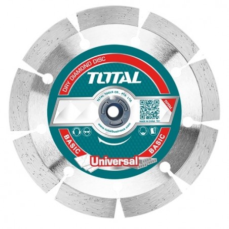 TOTAL 40179  
 Caja discos diamante mármol y granito TAC2111M  
 Ø230 mm  
 Diamante