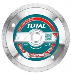 TOTAL 40181  
 Disco diamante cerámica TAC212  
 Ø125 mm  
 Diamante