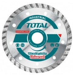 TOTAL 40182  
 Disco diamante piedra TAC213-1  
 Ø115 mm  
 Diamante