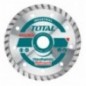 TOTAL 40183  
 Disco diamante piedra TAC213-1  
 Ø125 mm  
 Diamante