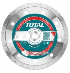 TOTAL 40187  
 Disco diamante corte húmedo TAC2121-7  
 Ø125 mm  
 Diamante
