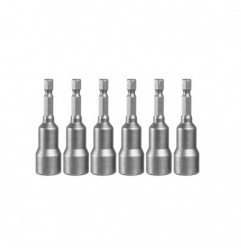 TOTAL 40193  
 Conjunto de 6 casquillos magnéticos TAC2765061  
 65 mm