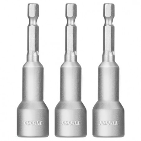 TOTAL 40194  
 Casquillos magnéticos de 1/4'' TAC271331  
 65 mm