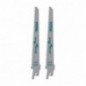 TOTAL 40208  
 Hojas para sierra sable TAC52644D  
 150 x 19 x 1,25 mm
