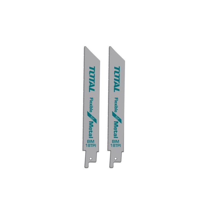 TOTAL 40209  
 Hojas para sierra sable TAC52922EF  
 150 x 19 x 0,9 mm