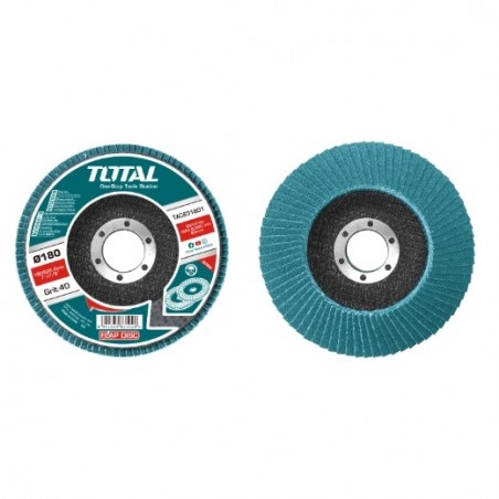 TOTAL 40213  
 Disco zirconio Ø115 mm TAC64115  
 P60
