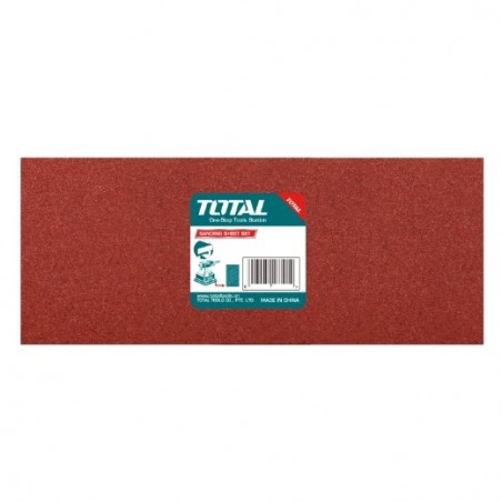 TOTAL 40218  
 Juego hojas lija TAC749241-1  
 90 x 231 mm