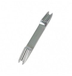AMIG 4022  
 Base tirador 75  
 Zamak  
 Cromado brillo