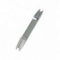 AMIG 4022  
 Base tirador 75  
 Zamak  
 Cromado brillo