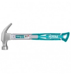 TOTAL 40228  
 Martillo carpintero THTS73  
 450 gr  
 Mango fibra
