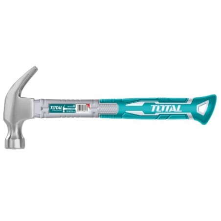 TOTAL 40228  
 Martillo carpintero THTS73  
 450 gr  
 Mango fibra