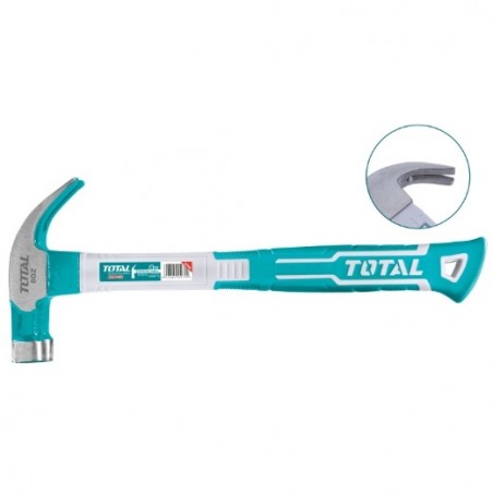 TOTAL 40231  
 Martillo carpintero THTCH0  
 220 gr  
 Mango fibra
