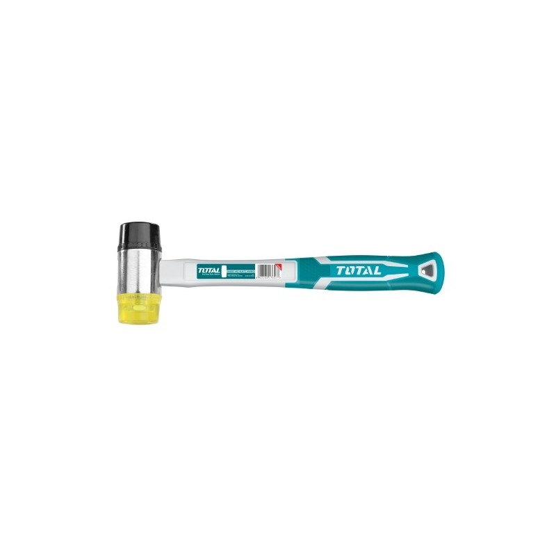 TOTAL 40240  
 Martillo goma/plástico THT77406  
 Ø40 x 900 mm  
 Mango fibra