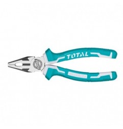 TOTAL 40245  
 Alicate universal THT210  
 160 mm  
 Cromo vanadio (Cr-V)