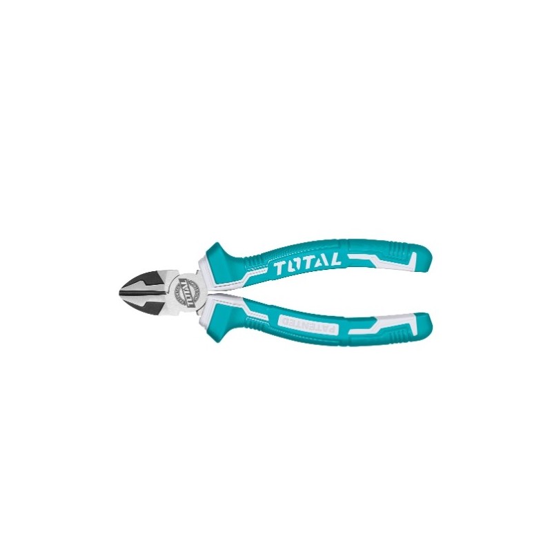 TOTAL 40249  
 Alicate de corte THT230  
 180 mm  
 Cromo vanadio (Cr-V)