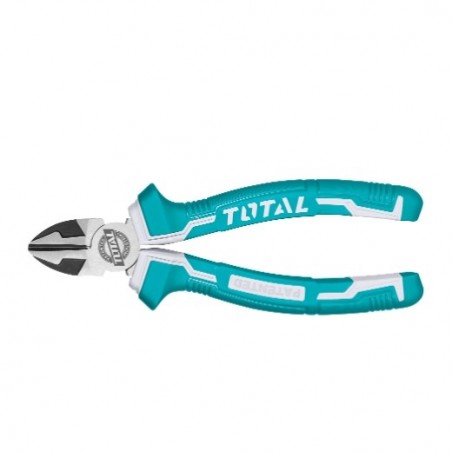 TOTAL 40249  
 Alicate de corte THT230  
 180 mm  
 Cromo vanadio (Cr-V)