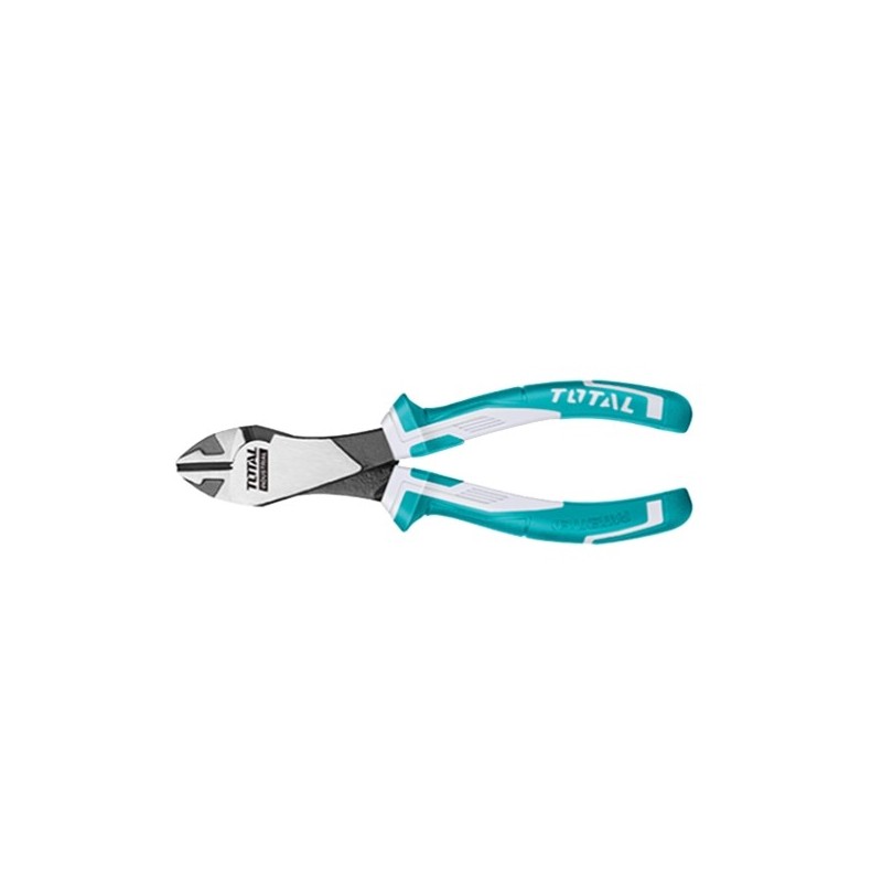 TOTAL 40250  
 Alicate corte reforzado THT27716  
 180 mm  
 Cromo vanadio (Cr-V)