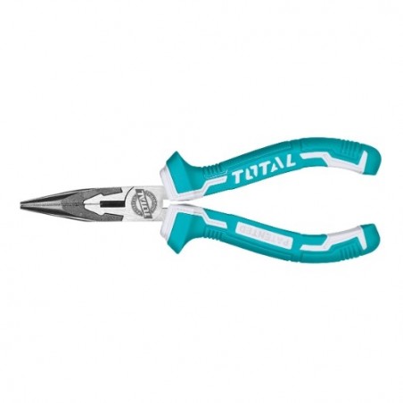 TOTAL 40251  
 Alicate boca plana THT220  
 160 mm  
 Cromo vanadio (Cr-V)