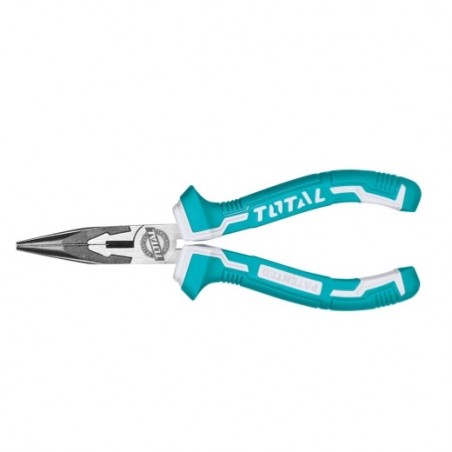TOTAL 40252  
 Alicate boca plana THT220  
 200 mm  
 Cromo vanadio (Cr-V)