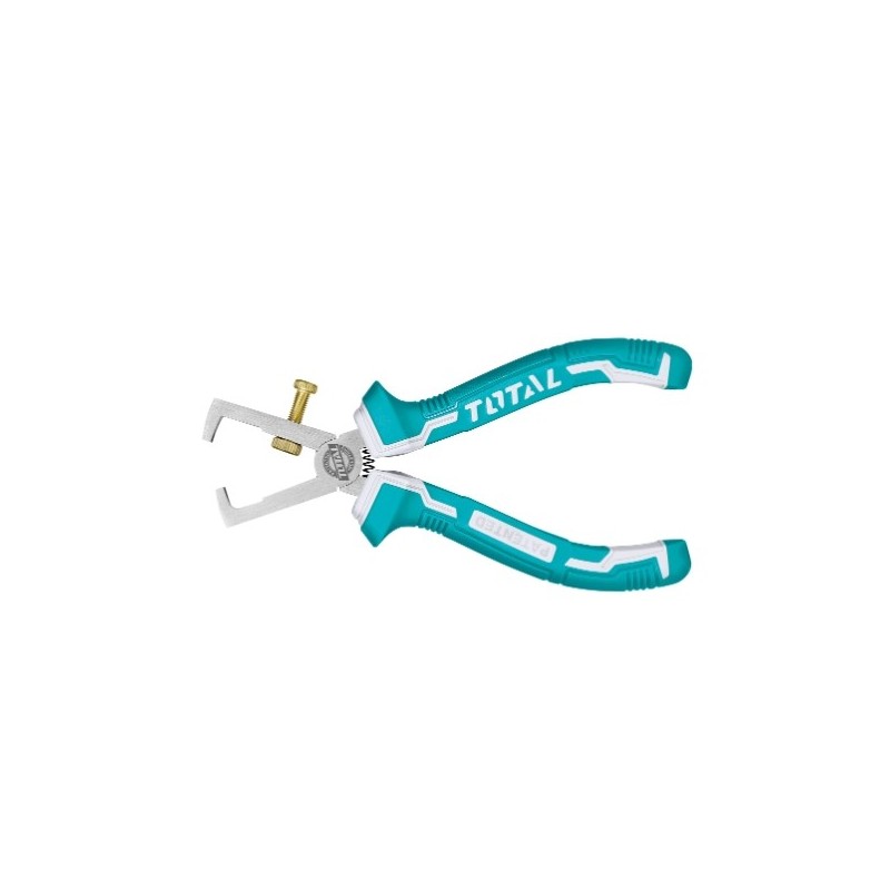 TOTAL 40253  
 Alicate pelacables THT25616  
 160 mm  
 Cromo vanadio (Cr-V)