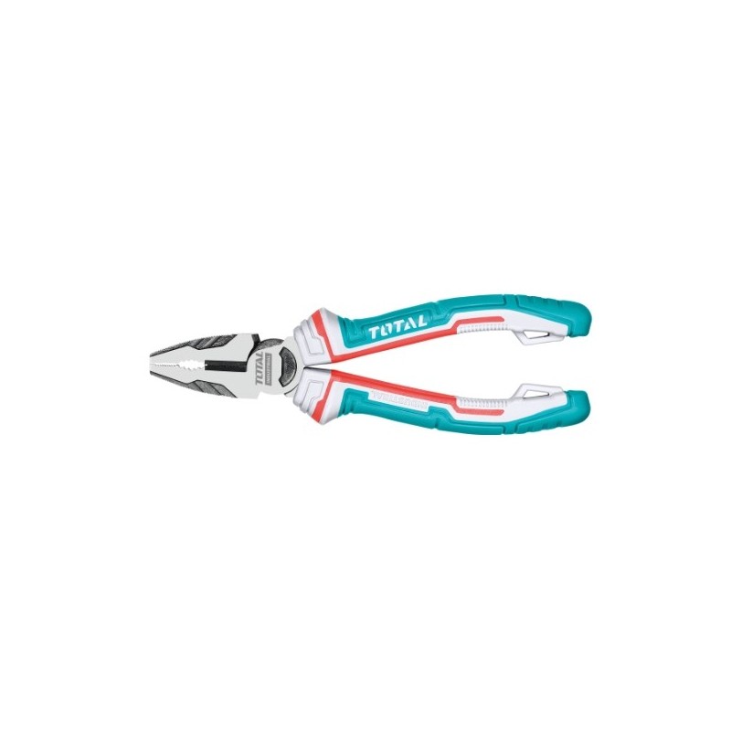 TOTAL 40259  
 Alicate universal reforzado THT210S  
 200 mm  
 Cromo vanadio (Cr-V)