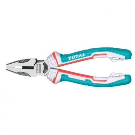 TOTAL 40259  
 Alicate universal reforzado THT210S  
 200 mm  
 Cromo vanadio (Cr-V)
