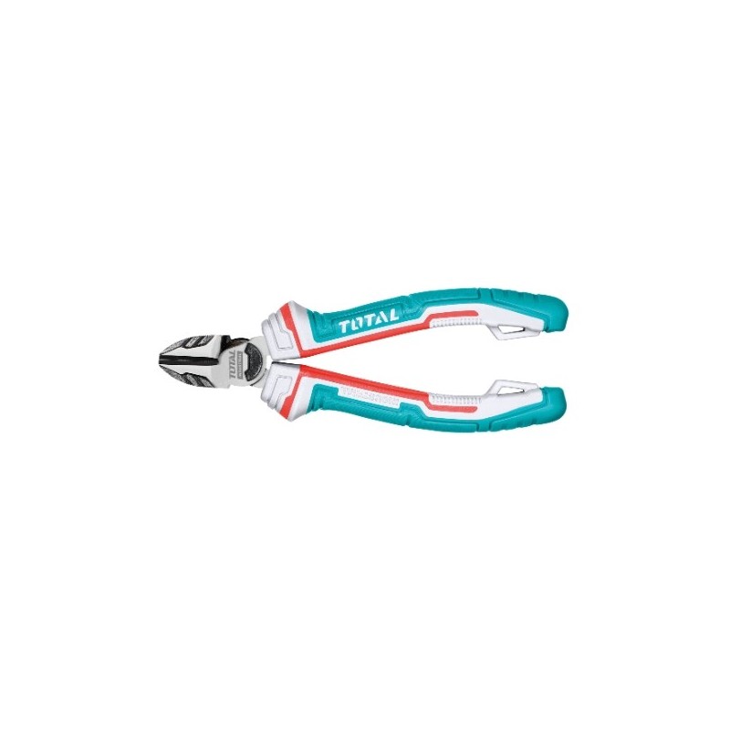 TOTAL 40262  
 Alicate corte reforzado THT230S  
 180 mm  
 Cromo vanadio (Cr-V)