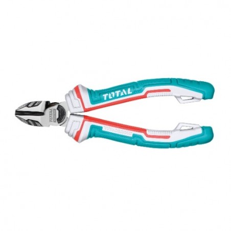 TOTAL 40262  
 Alicate corte reforzado THT230S  
 180 mm  
 Cromo vanadio (Cr-V)